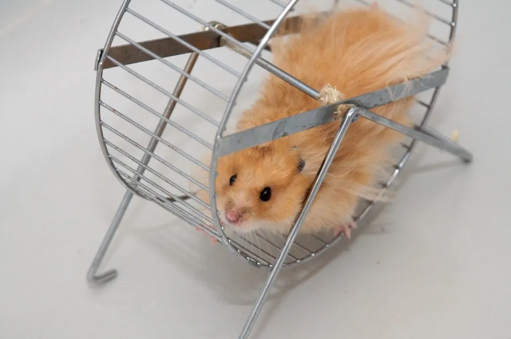 Installez une roue d’exercice pour vos animaux