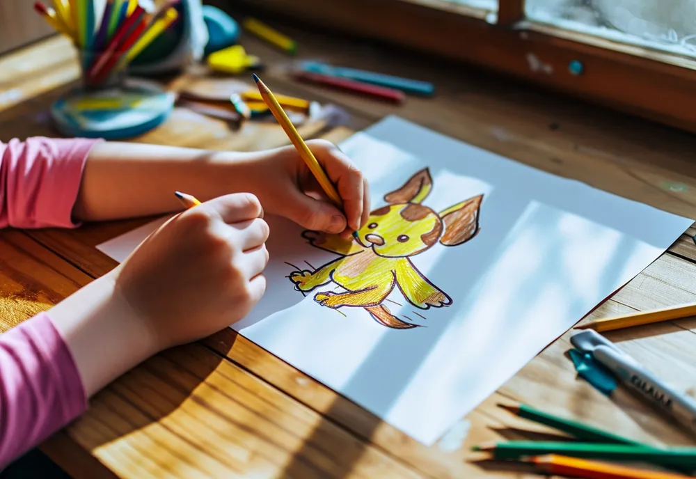 comment dessiner un chien facile