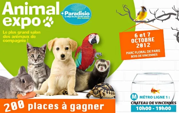 Le salon Animal Expo 2012